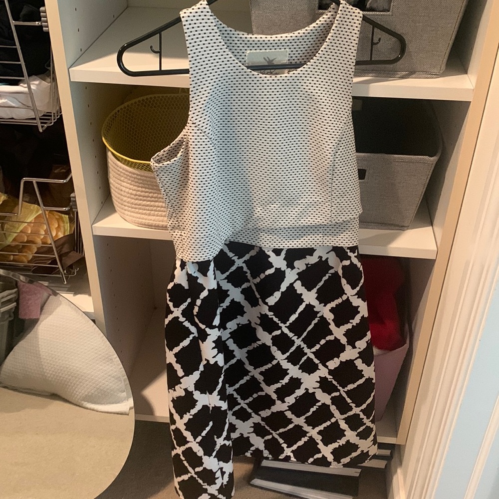 Printed Work Dress